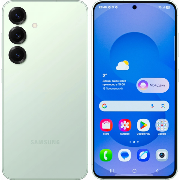 Смартфон Samsung Galaxy S25 12/256 ГБ мятный