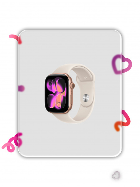 Apple Watch Series 11 42 mm Aluminium, Rose Gold