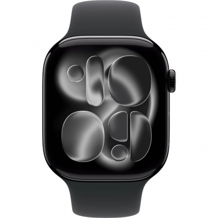 Apple Watch Series 11 46 mm Aluminium, Jet Black